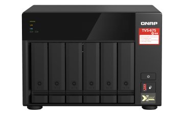 QNAP TVS-675 NAS Tower Collegamento ethernet LAN Nero KX-U6580