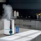 Ariete 2836 Sani-Jet Air, Umidificatore a ultrasuoni con funzione igienizzante, 30 Watt, Capacità Serbatoio 5L, 3 livelli di intensità, Display LED, Bianco/azzurro 4