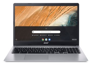 Acer Chromebook CB315-3H-P6G3 Intel® Pentium® Argento N5030 39,6 cm (15.6") Full HD 4 GB LPDDR4-SDRAM 64 GB Flash Wi-Fi 5 (802.11ac) ChromeOS Italiano Argento
