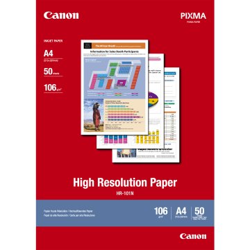 Canon Carta per alta risoluzione HR-101N A4 - 50 fogli