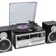Trevi GIRADISCHI STEREO DAB+ 25W WIRELESS USB SD AUX-IN CASSETTA ENCODING TT 1072 DAB NERO 4