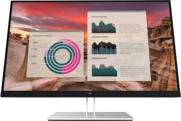 HP E27u G4 Monitor PC 68,6 cm (27") 2560 x 1440 Pixel Quad HD LCD Nero, Argento