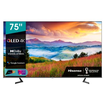Hisense 75A72GQ TV 190,5 cm (75") 4K Ultra HD Smart TV Wi-Fi Nero, Grigio 350 cd/m²