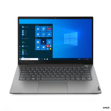 Lenovo ThinkBook 14 Computer portatile 35,6 cm (14") Full HD AMD Ryzen™ 7 5700U 16 GB DDR4-SDRAM 512 GB SSD Wi-Fi 6 (802.11ax) Windows 10 Pro Grigio