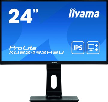 iiyama ProLite XUB2493HSU-B1 Monitor PC 60,5 cm (23.8") 1920 x 1080 Pixel Full HD LED Nero