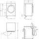 AEG L7WBG856 Lavasciuga Kombi serie 7000 DualSense 8 kg 11