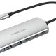 Mediacom MD-C324 hub di interfaccia USB 2.0 Type-C 5000 Mbit/s Alluminio 2