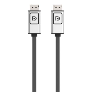 Belkin F2CD000BT3M cavo DisplayPort 3 m Nero, Argento