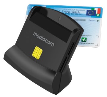 Mediacom MD-S401 lettore di card readers Interno USB 2.0 Nero