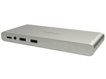 Mediacom MD-C321 replicatore di porte e docking station per laptop Cablato USB 3.2 Gen 1 (3.1 Gen 1) Type-C Argento