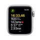 Apple Watch SE GPS + Cellular, 40mm Cassa in Alluminio color Argento con Cinturino Sport Azzurro 4