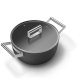 Smeg 50's Style Cookware CKFC2411BLM Nero 3