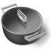 Smeg 50's Style Cookware CKFC2411BLM Nero 9