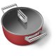 Smeg 50's Style Cookware CKFC2411RDM Rosso 9