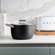 Smeg 50's Style Cookware CKFC2611BLM Nero 15