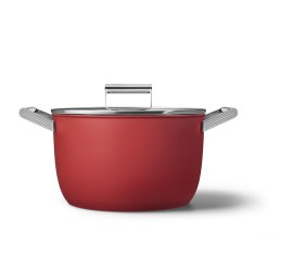 Smeg 50's Style Cookware CKFC2611RDM Rosso