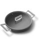 Smeg 50's Style Cookware CKFD2811BLM Nero 3