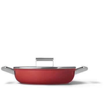Smeg 50's Style Cookware CKFD2811RDM Rosso