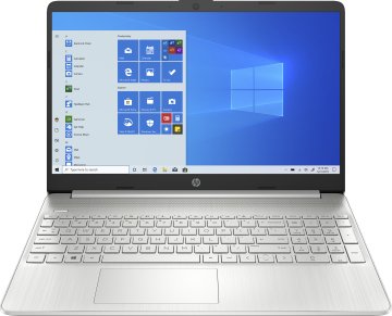 HP 15s-eq2035nl AMD Ryzen™ 5 5500U Computer portatile 39,6 cm (15.6") Full HD 8 GB DDR4-SDRAM 256 GB SSD Wi-Fi 5 (802.11ac) Windows 11 Home Argento