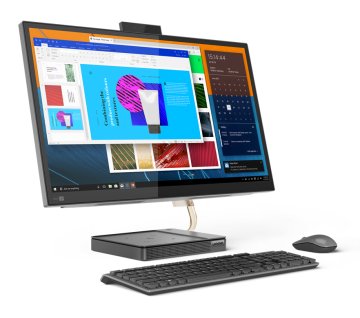 Lenovo IdeaCentre 5 27IOB6 Intel® Core™ i5 i5-11400T 68,6 cm (27") 2560 x 1440 Pixel PC All-in-one 16 GB DDR4-SDRAM 512 GB SSD NVIDIA GeForce RTX 3050 Windows 10 Home Wi-Fi 6 (802.11ax) Grigio