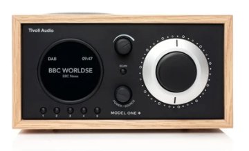 Tivoli Audio Model One+ Personale Analogico e digitale Nero, Argento, Legno