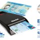 Hamlet HUSCR-NFC Lettore 2 in 1 combinato NFC per Carta identità Elettronica CIE 3.0 e Lettore Smart Card 7