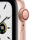 Apple Watch SE GPS + Cellular, 40mm Cassa in Alluminio color Oro con Cinturino Sport Galassia 3