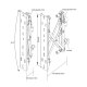 Multibrackets 4726 Supporto per display espositivi 165,1 cm (65