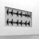 Multibrackets 4726 Supporto per display espositivi 165,1 cm (65