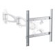 ROLINE 17.03.1106 Supporti a parete per TV Soffitto Argento 4