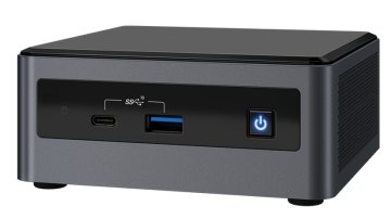 Intel NUC NUC10i7FNHN UCFF Nero i7-10710U 1,1 GHz