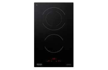 De’Longhi PVC 31 N piano cottura Nero Da incasso 30 cm Ceramica 2 Fornello(i)