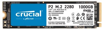 Crucial P2 1 TB M.2 PCI Express 3.0 NVMe