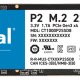 Crucial P2 1 TB M.2 PCI Express 3.0 NVMe 2
