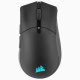 Corsair SABRE RGB PRO WIRELESS CHAMPION mouse Gaming Mano destra RF Wireless + Bluetooth + USB Type-A Ottico 26000 DPI 2