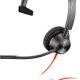 POLY Cuffie stereo Blackwire 5220 con connettore USB-A 3