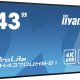 iiyama LH4370UHB-B1 visualizzatore di messaggi Pannello piatto per segnaletica digitale 108 cm (42.5