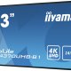 iiyama LH4370UHB-B1 visualizzatore di messaggi Pannello piatto per segnaletica digitale 108 cm (42.5