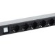 bticino C915308CL prolunghe e multiple 3 m 8 presa(e) AC Interno Nero, Grigio 2