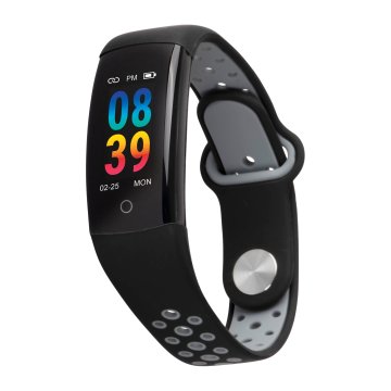 Twenty-five-seven FT1000 smartwatch e orologio sportivo 2,44 cm (0.96") LCD Digitale 80 x 160 Pixel Touch screen Nero
