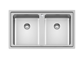 Foster Evo Rettangolare Acciaio inox