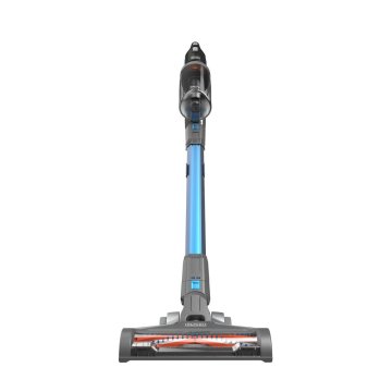 Nero & Decker BHFEV362D scopa elettrica Aspirapolvere elettrica Batteria Secco Senza sacchetto 0,75 L Blu, Titanio 2 Ah