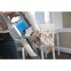 Black & Decker BHFEV362D scopa elettrica Aspirapolvere elettrica Batteria Secco Senza sacchetto 0,75 L Blu, Titanio 2 Ah 8