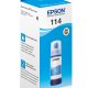 Epson 114 EcoTank Cyan ink bottle 3