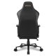 Sharkoon SGS30 Sedia per gaming universale Sedia imbottita tappezzata Beige, Nero 4