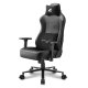 Sharkoon SGS30 Sedia per gaming universale Sedia imbottita tappezzata Nero, Bianco 2