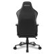 Sharkoon SGS30 Sedia per gaming universale Sedia imbottita tappezzata Nero, Bianco 6