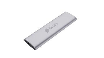 S3Plus Technologies S3SSDE250SL unità esterna a stato solido 500 GB USB tipo-C 3.2 Gen 2 (3.1 Gen 2) Argento