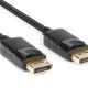 Hamlet XVCDP-DP30 cavo DisplayPort 3 m Nero 2