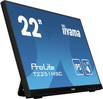 iiyama ProLite T2251MSC-B1 Monitor PC 54,6 cm (21.5") 1920 x 1080 Pixel Full HD LED Touch screen Multi utente Nero